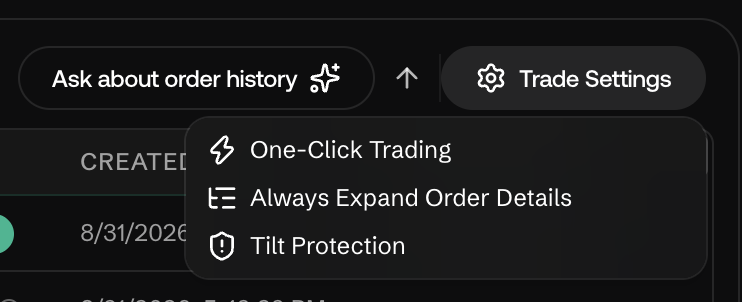 Tilt Protection